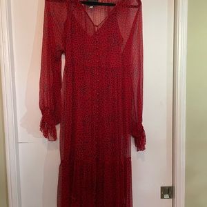 Aretha Midi Dress by designer JADE for JOHNNY WAS.